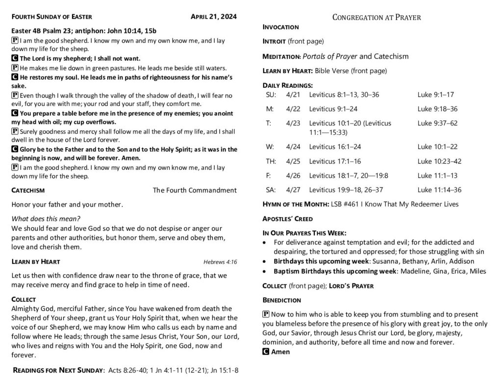 thumbnail of 2024-04-21-fourth_sunday_of_easter_greensheet