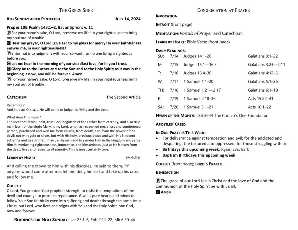 thumbnail of 2024-07-14-8th_sunday_after_pentecost_greensheet