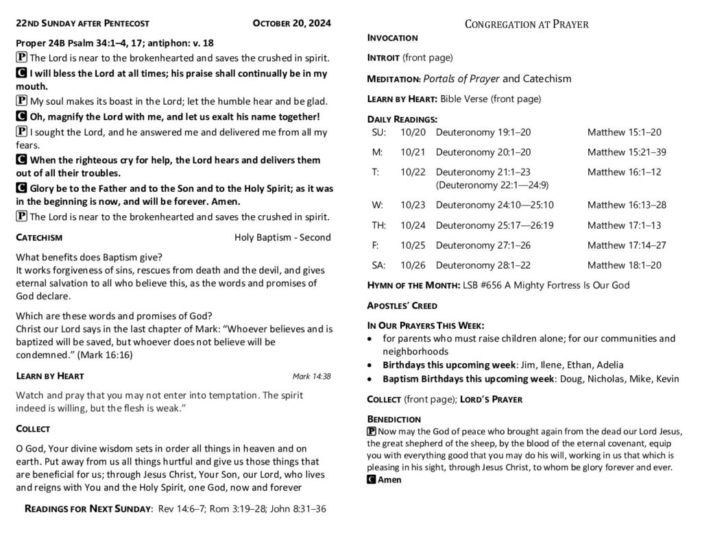 thumbnail of 2024-10-20-22nd_sunday_after_pentecost_greensheet