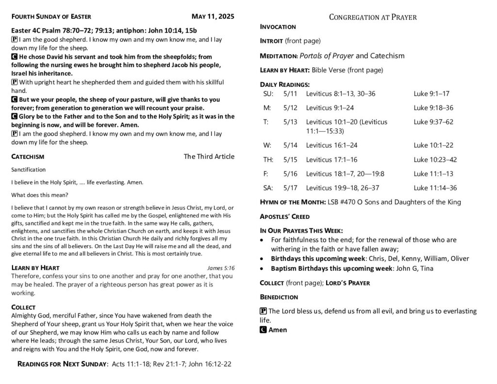 thumbnail of 2025-05-11-fourth_sunday_of_easter_greensheet