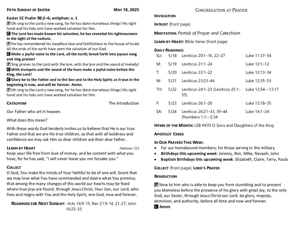 thumbnail of 2025-05-18-fifth_sunday_of_easter_greensheet