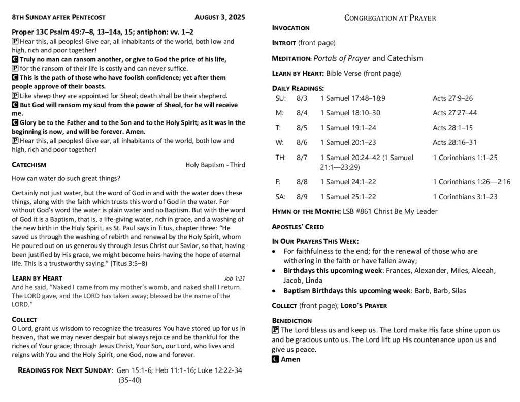 thumbnail of 2025-08-03-8th Sunday after Pentecost_GreenSheet