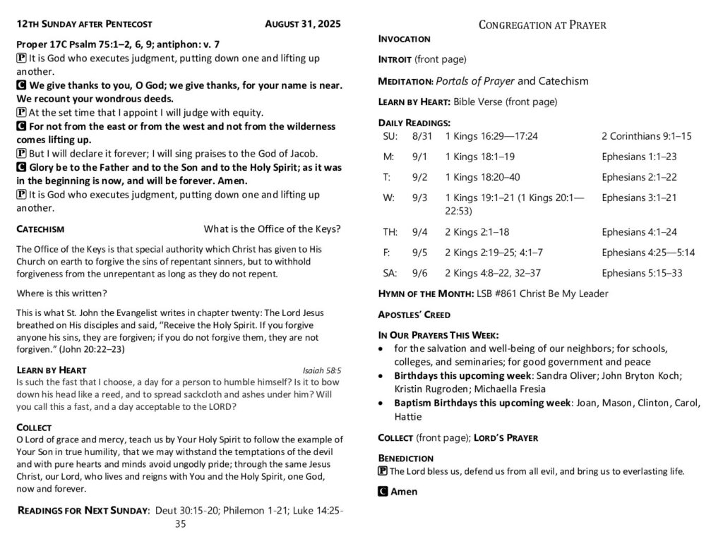 thumbnail of 2025-08-31-12th Sunday after Pentecost_GreenSheet