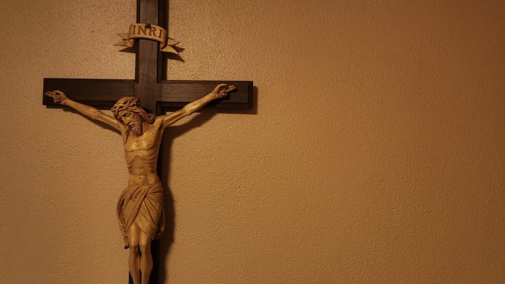 A picture of a crucifix