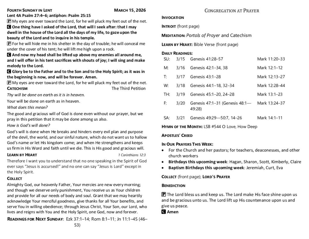 thumbnail of 2026-3-15-Fourth Sunday in Lent_GreenSheet